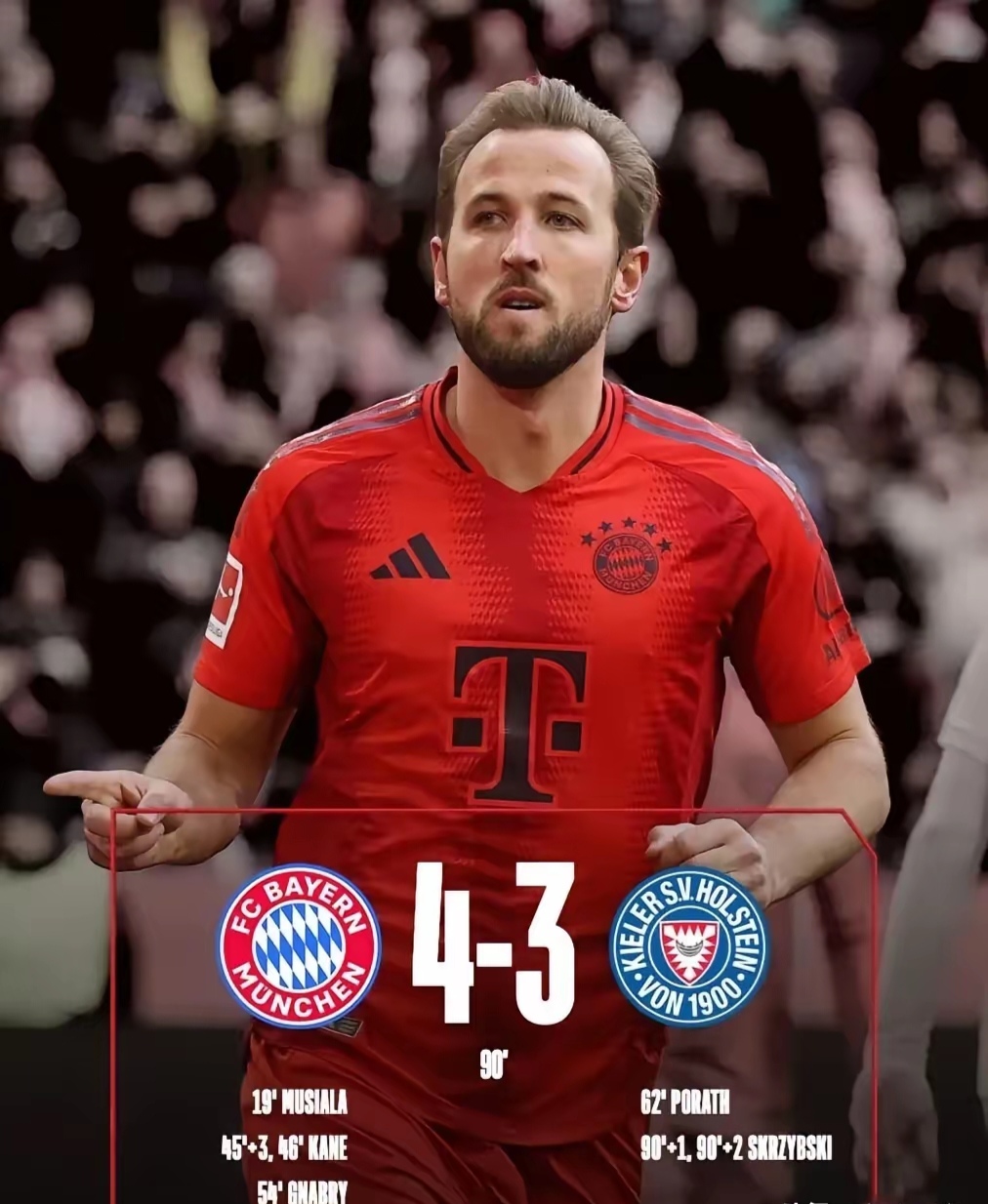 拜仁慕尼黑集结日绝杀压哨，志在德甲名次提升，压力陡增，资深球员宣示担当(2024年拜仁慕尼黑中场转出)